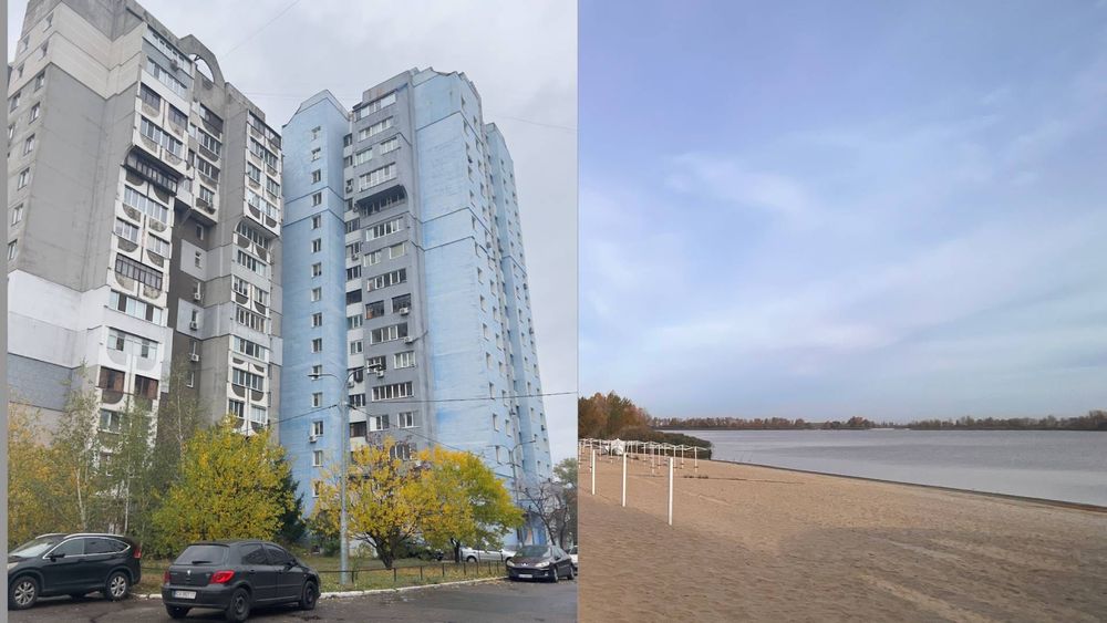 3-кімн. квартира Черкаси, Митниця — біля Дніпра і пляжу  | 3-к Митниця