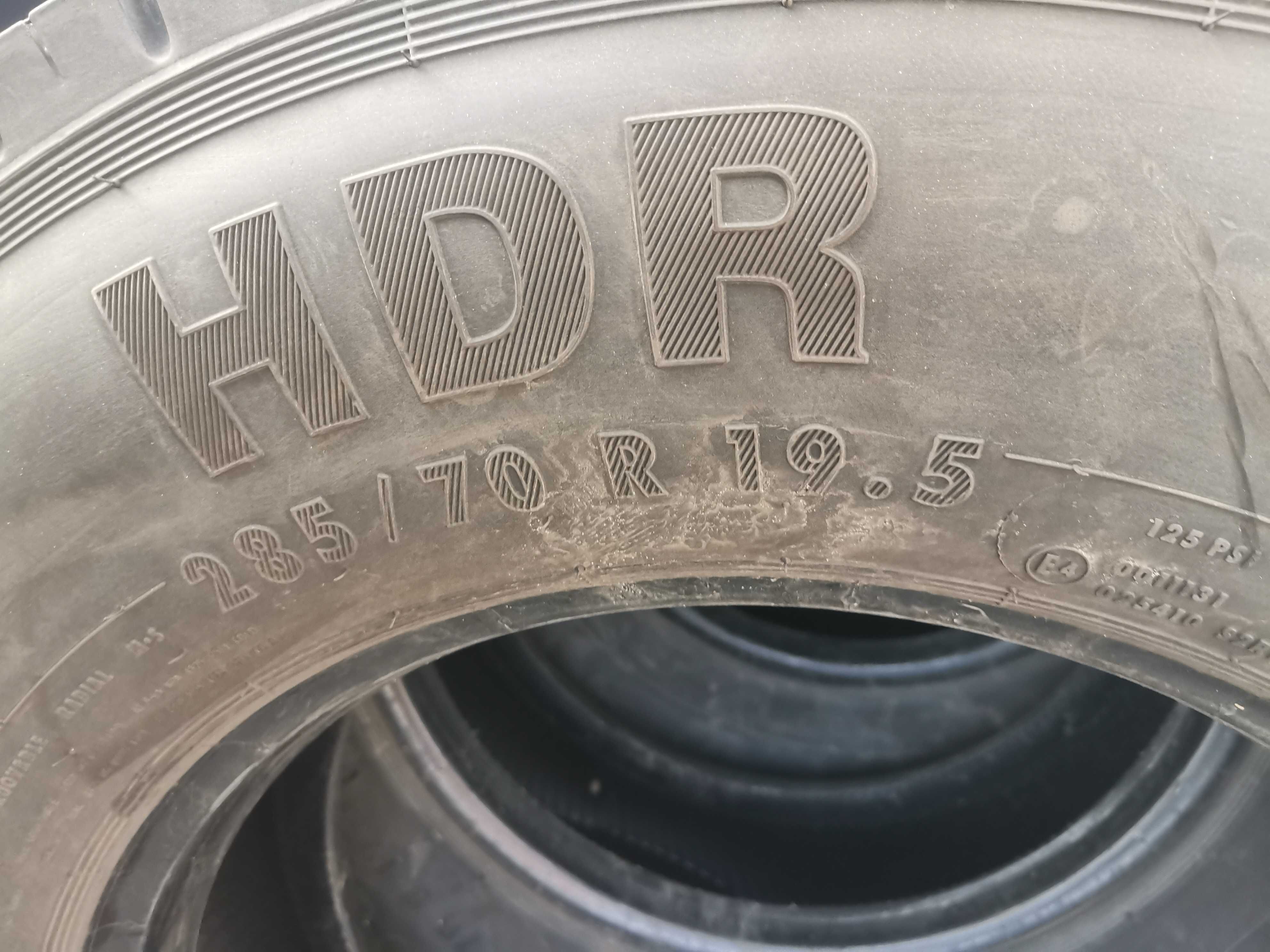 Opona 285/70r19.5 continental HDR napęd 285/70-19.5