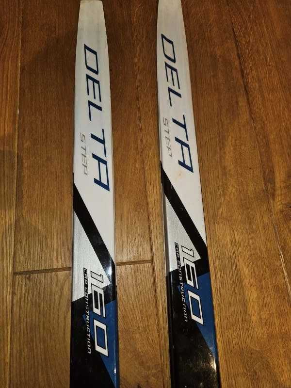 Narty biegówki Peltonen Delta Jr Classic 160cm  wiązania Rottefella