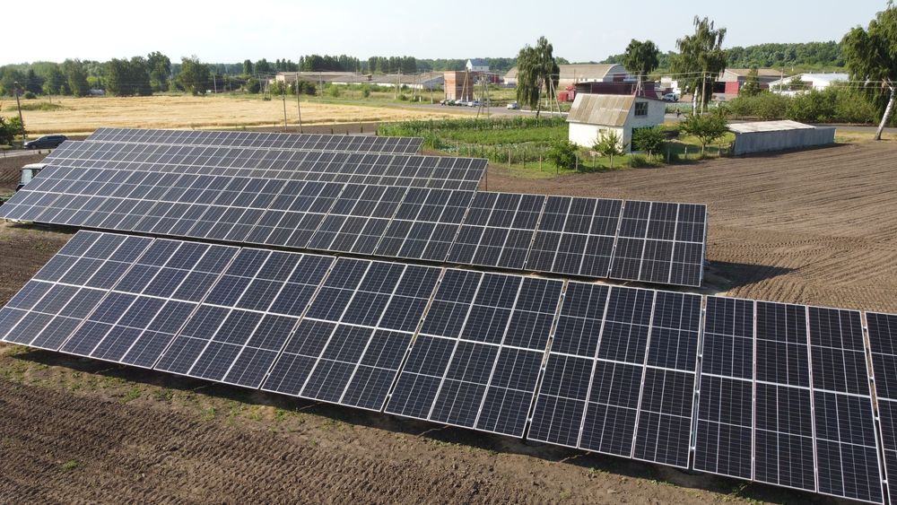 Солнечная електростанция.Солнечные панели(батарея).зеленый тариф