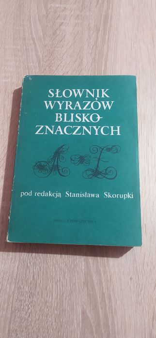 Słownik wyrazów bliskoznacznych