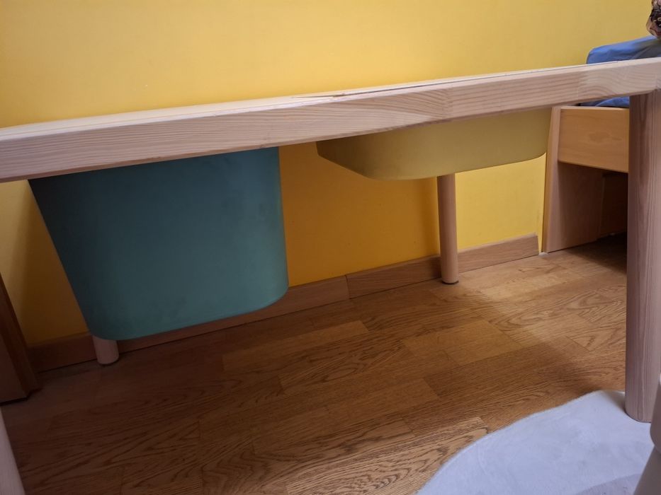 Stolik dzieciecy  IKEA FLISAT S83x58 cm+krzesełko