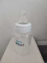 Пляшка Avent Classic Anti-colic 260мл+соски для густої їжі 2шт