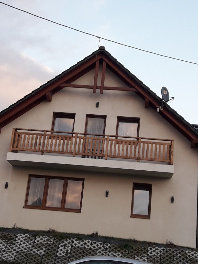 Balustrada pionowa świerk lub modrzew