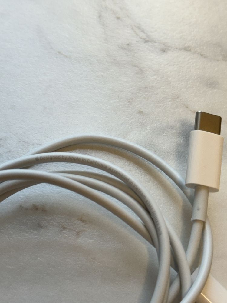 Przewod USB-C apple ladowarka cabel