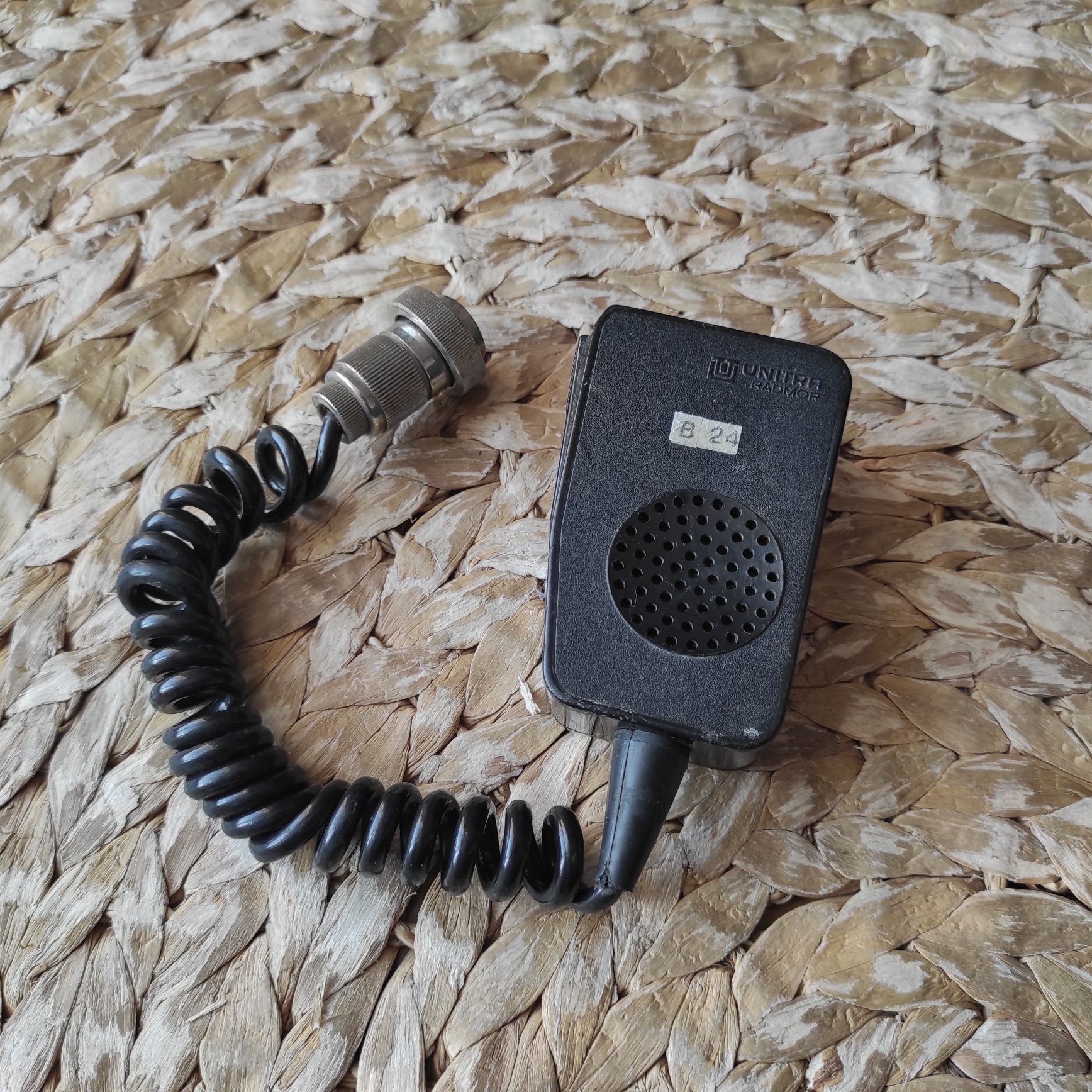 Unitra Radmor mikrofon gruszka radiotelefon PRL krótkofalówka