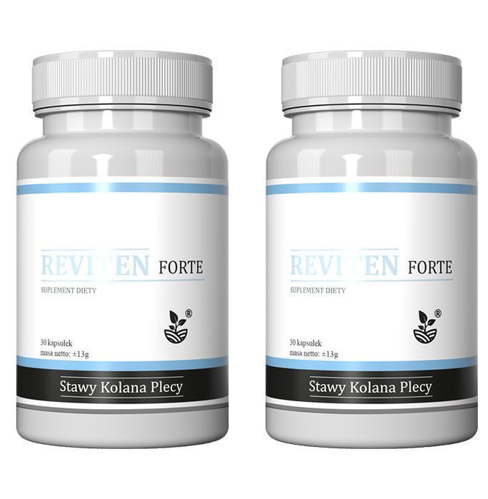 Reviten Forte 30Caps Kolagen Cynk Kwas Hialuronowy 60 Kaps