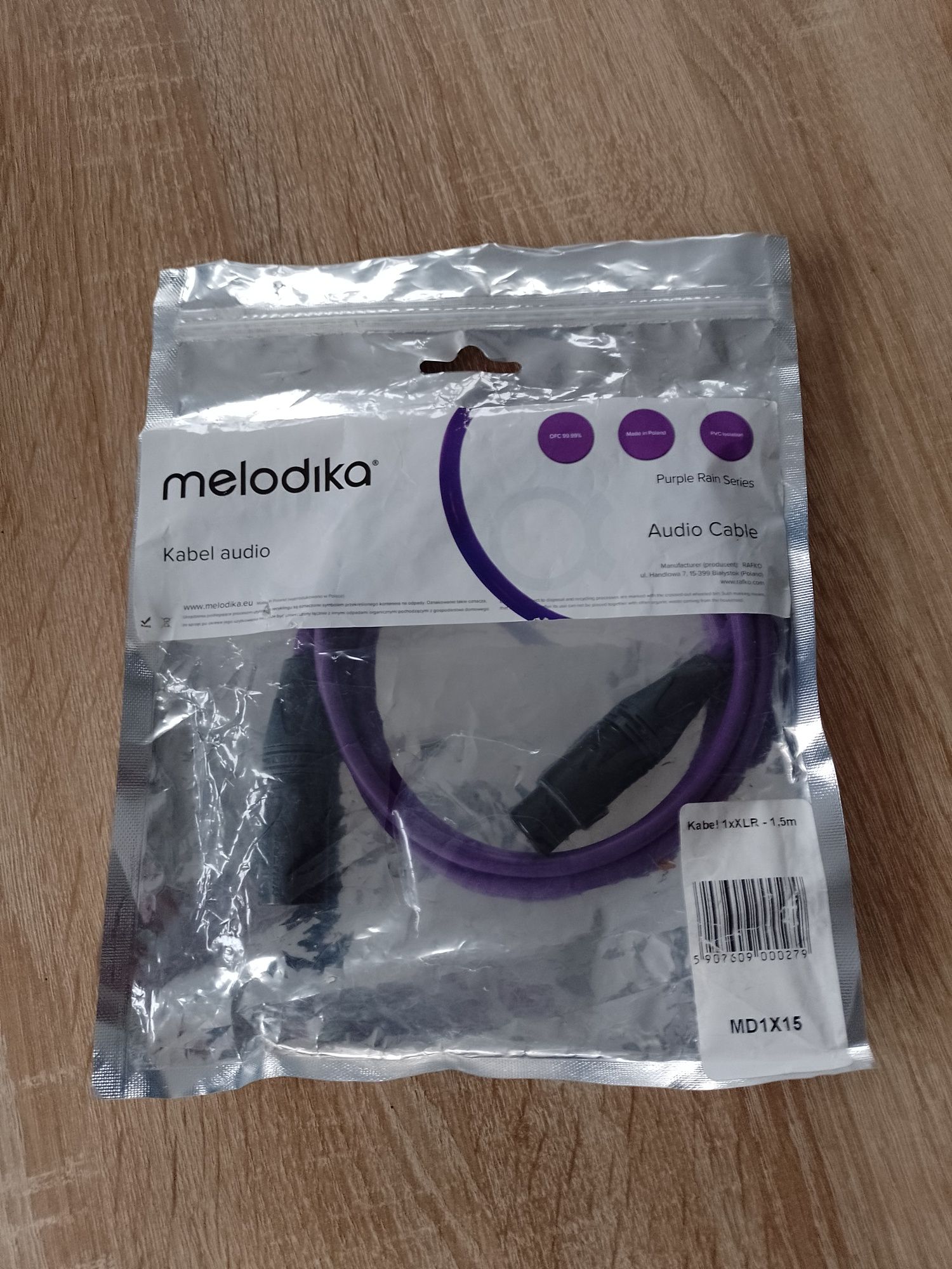 Kabel Melodika MD1X15