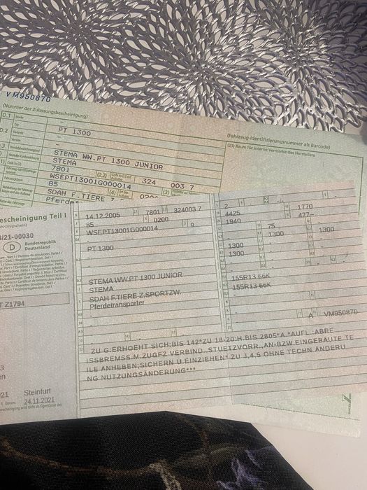 Przyczepka do konia 1.5 Rok 2005