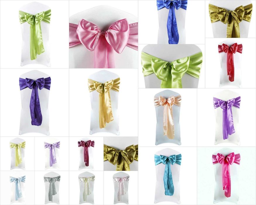 Wypożyczalnia elastycznych pokrowców na krzesła cena 3 zl szt