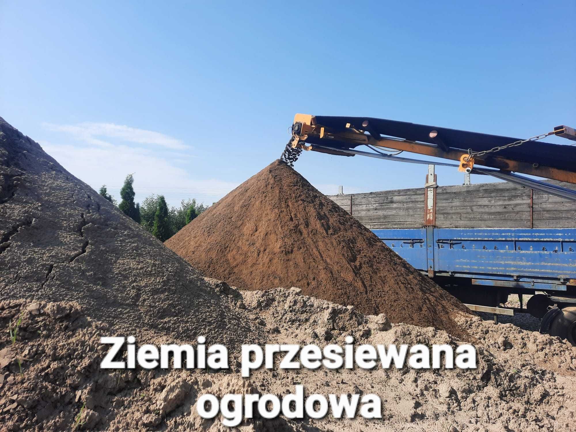 Kruszywo, kliniec, tłuczeń, piach, grys, ziemia ogrodowa