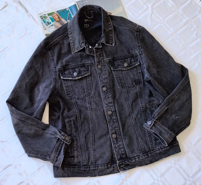 Kurtka Męska Dżinsowa Bershka Regular Fit r. M