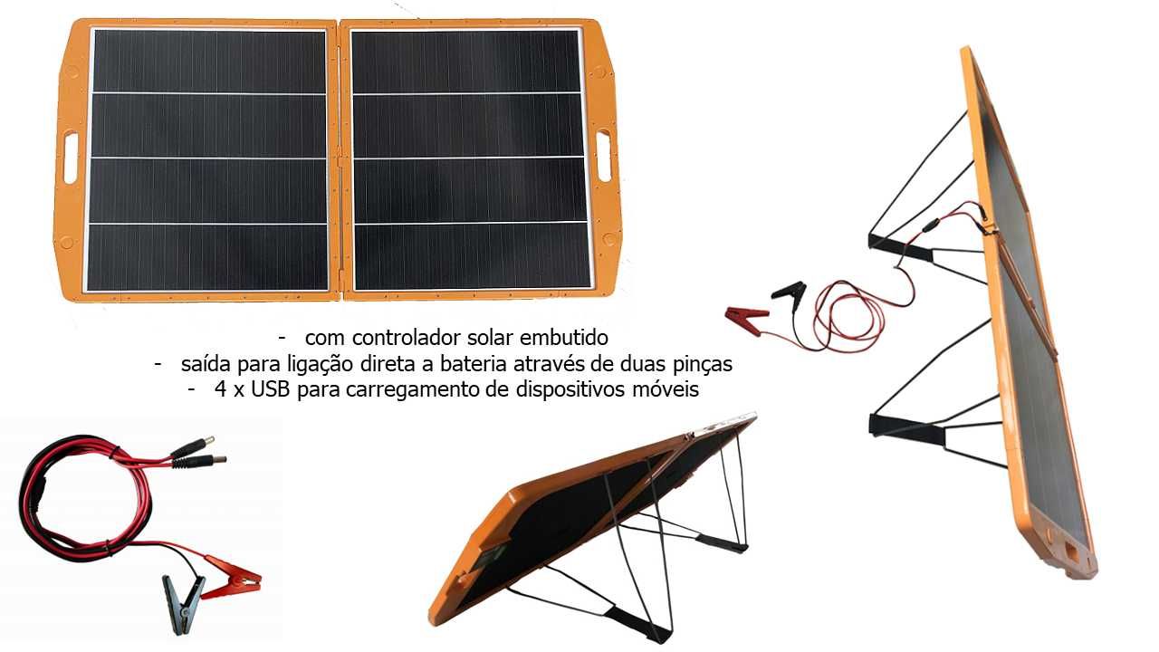 Painéis Solares Portáteis - Vários Modelos