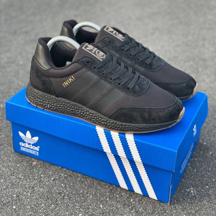 Зимові кросівки на термоноску Adidas Iniki, осінь/єврозима