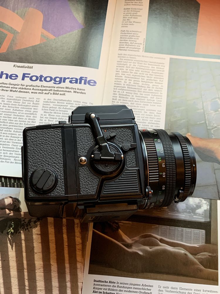 Bronica ETRSi з обʼєктивом Zenzanon-PE 75mm f2.8 стан нової