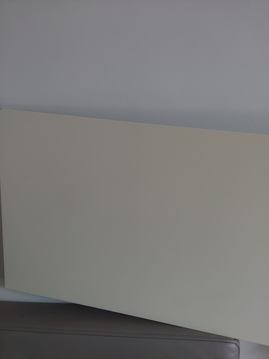 Solidna, nowa półka premium wanilia 160 cm × 40 cm
