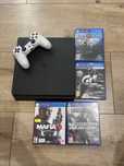 Playstation ps4 slim 500gb plus gry pudełko