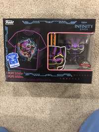 Funko Pop & Tee Black Panther Blacklight