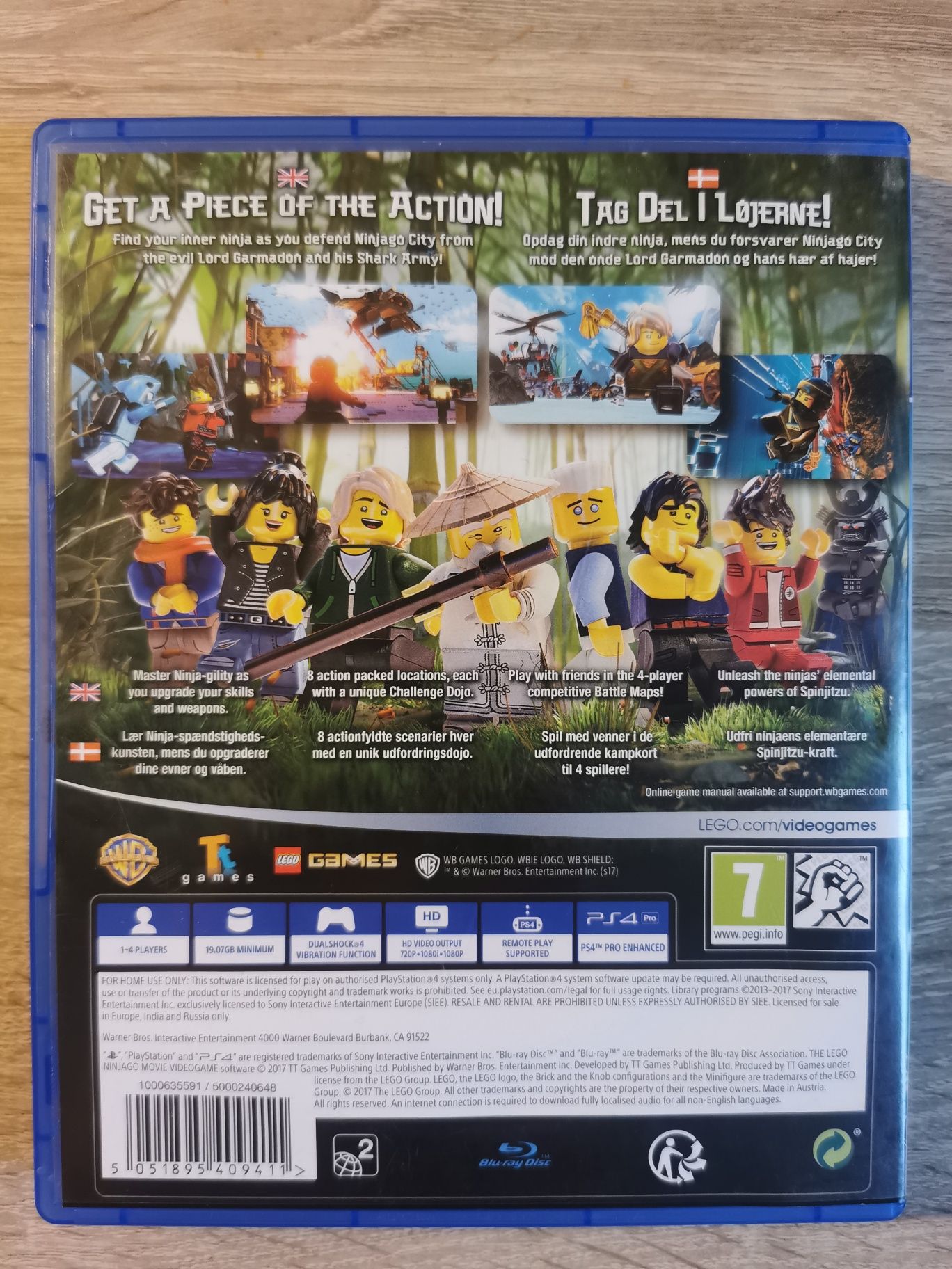 Lego ninjago movie PS4, PS5