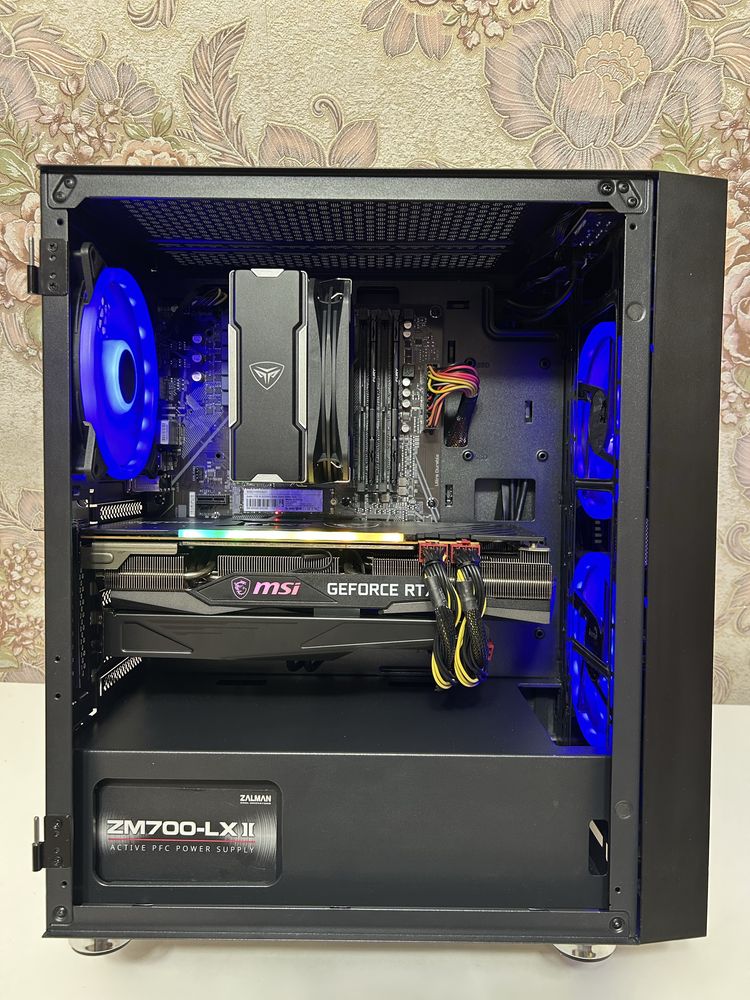ГАРАНТИЯ! Игровой ПК RTX 3070|Ryzen 5 5600|16GB|B450|M.2 1Tb|Компьютер