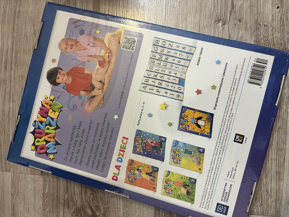 Drużyna marzeń sześciolatek przedszkole wsip pakiet box