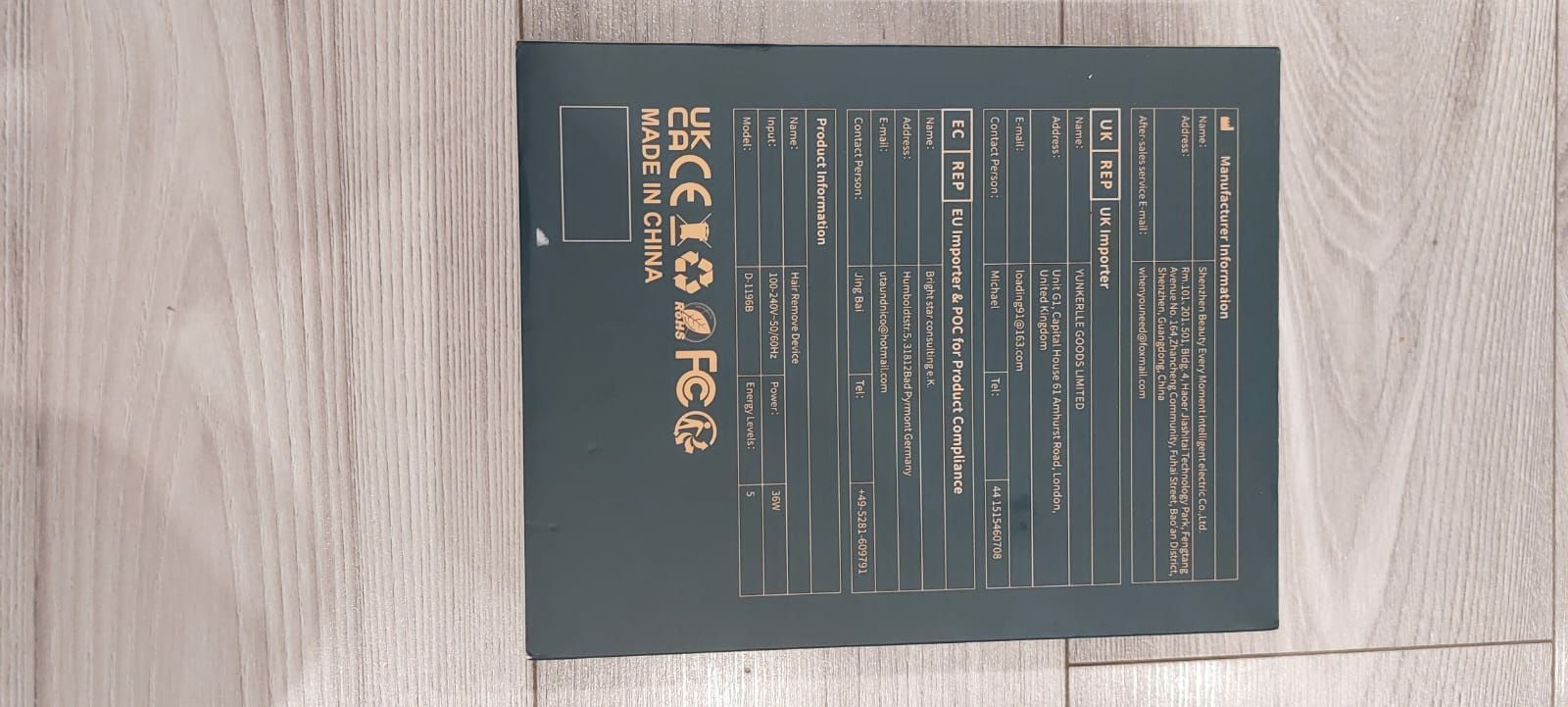 Depilator laserowy IGBT