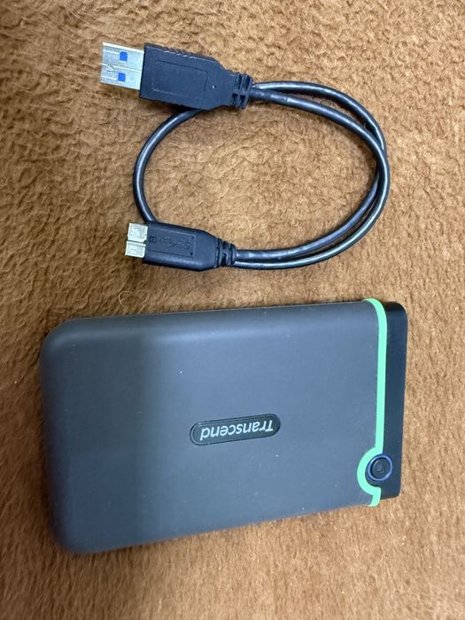 Жорсткий диск Transcend StoreJet 25M3S 1TB TS1TSJ25M3S 2.5" USB 3.1