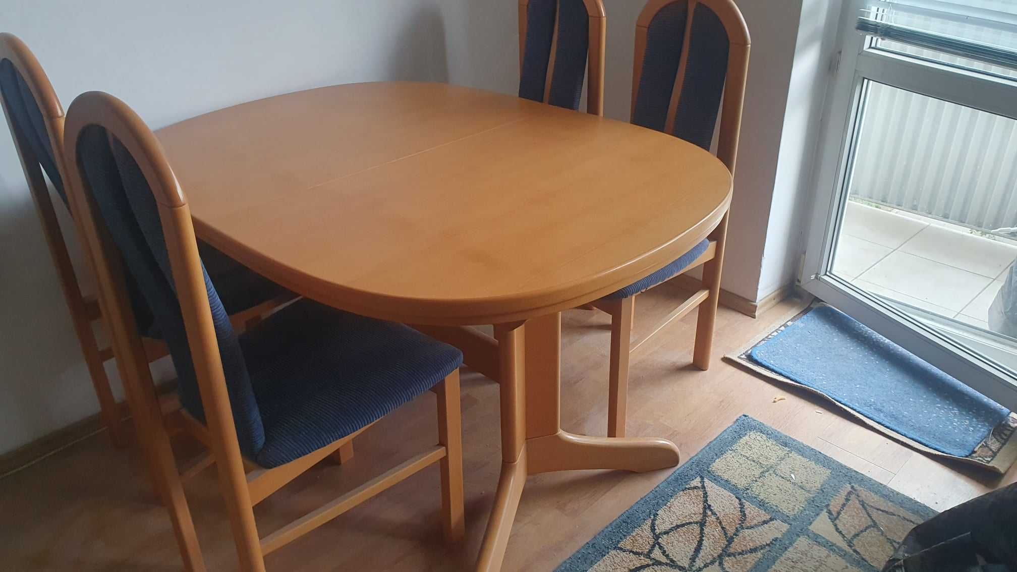 Stol i 4 krzesla