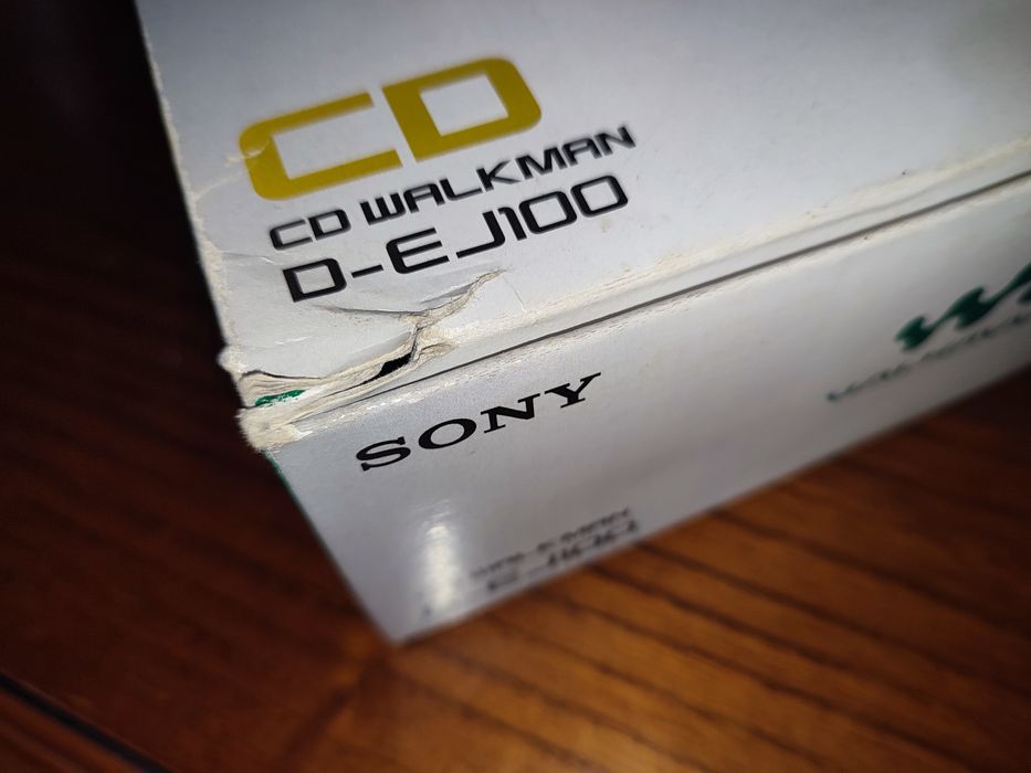 Sony CD walkman azul