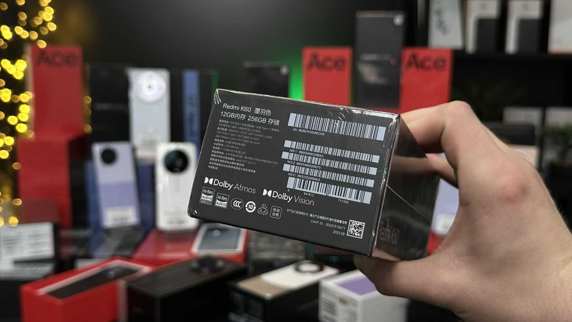 NEW Xiaomi Redmi K60 12/256GB Black Neverlock Гарантія Trade In