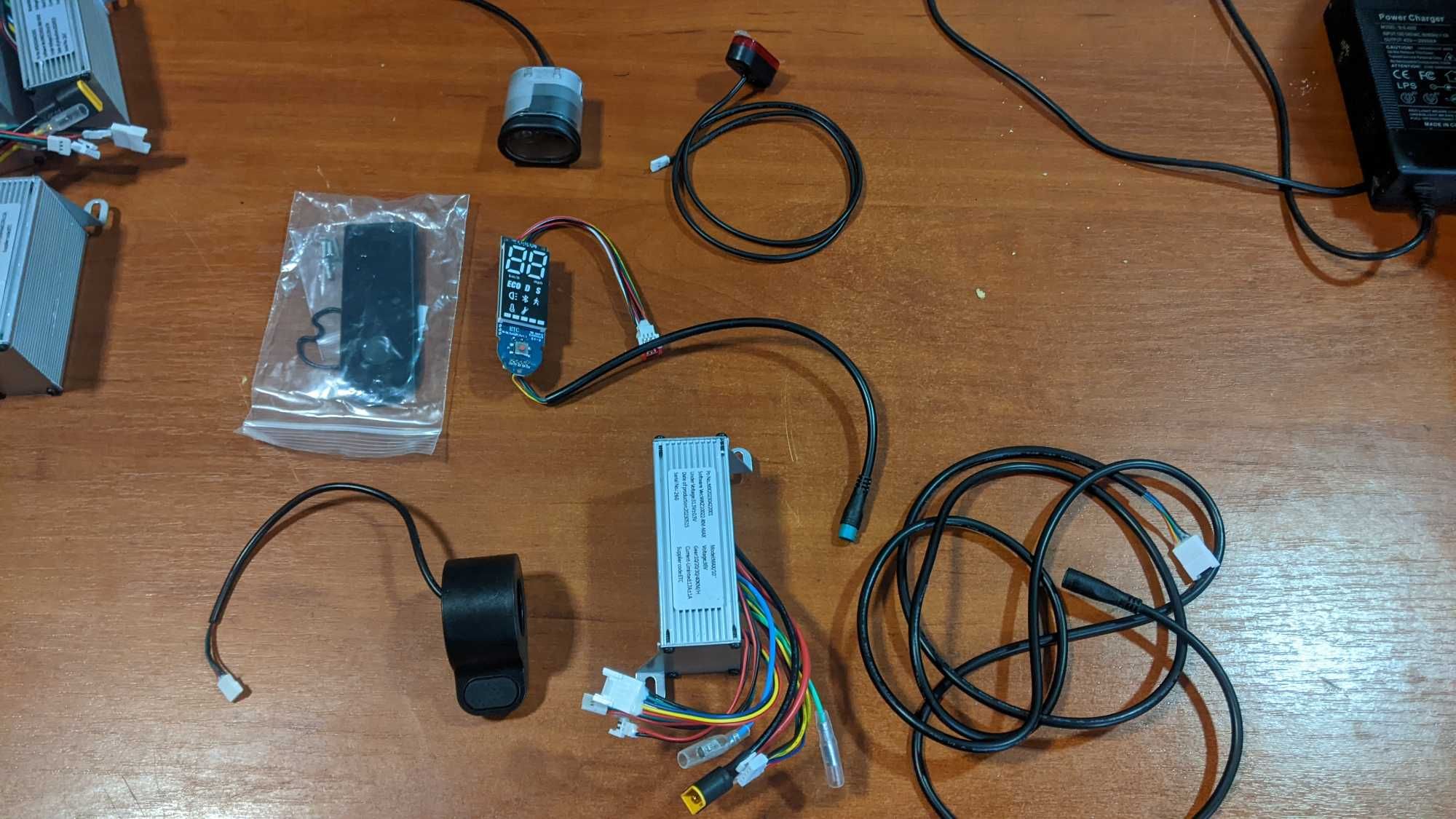 комплект електрики на електросамокат клонів ninebot max G30