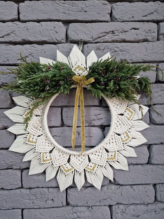 Різдвяний віночок-оберіг