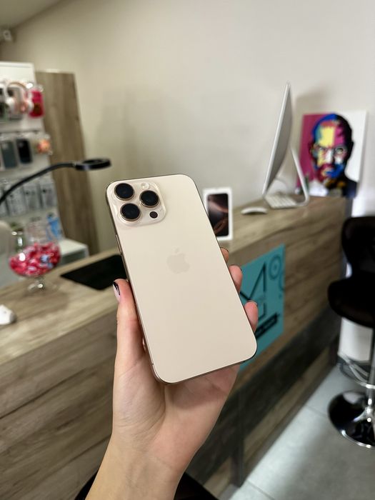 Iphone 16 Pro Max 256 Gb Фіз Сім 98% Акб як Новий Desert Розстрочка