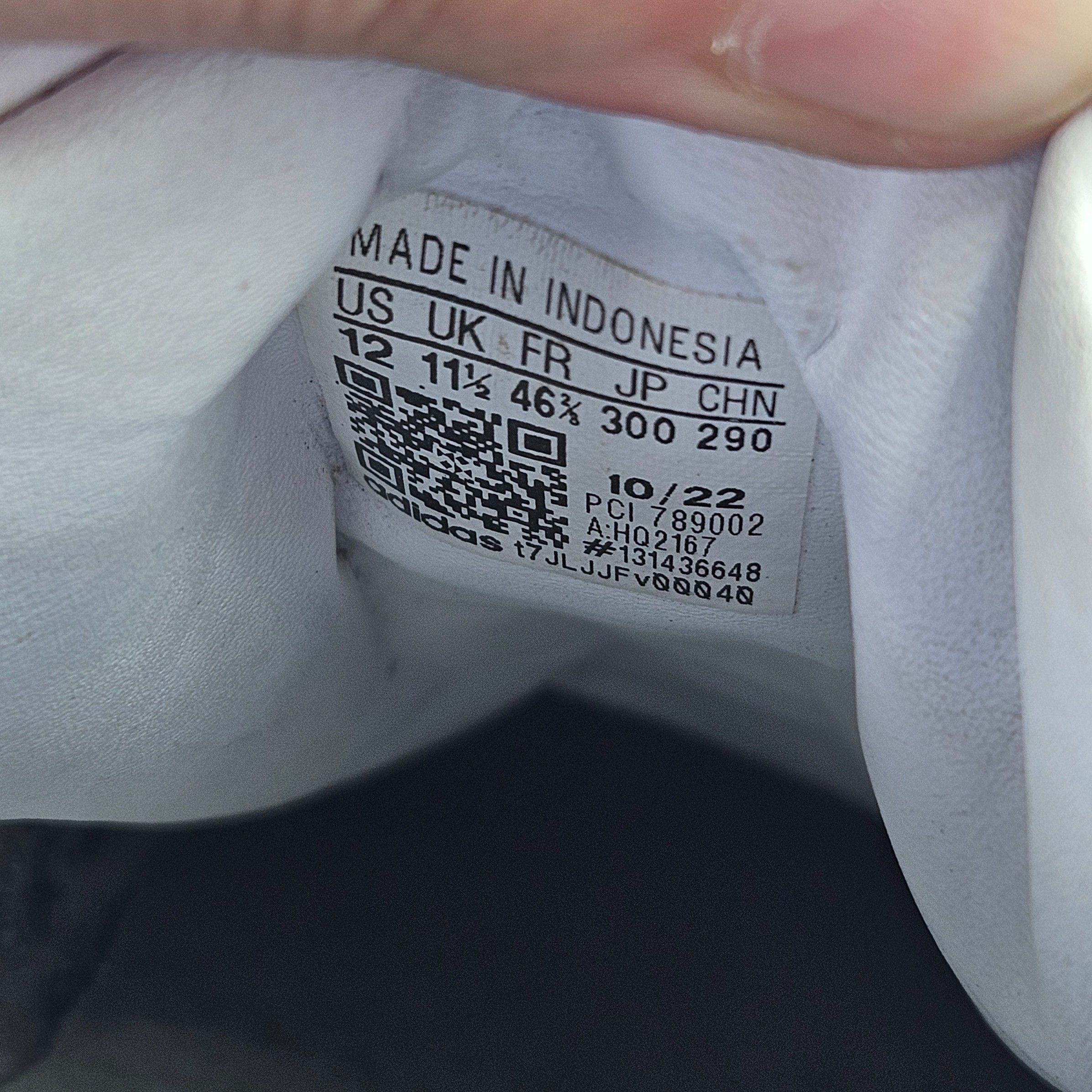 Buty Sportowe Sneakersy Męskie Adidas Superstar Białe Rozmiar 46 2/3