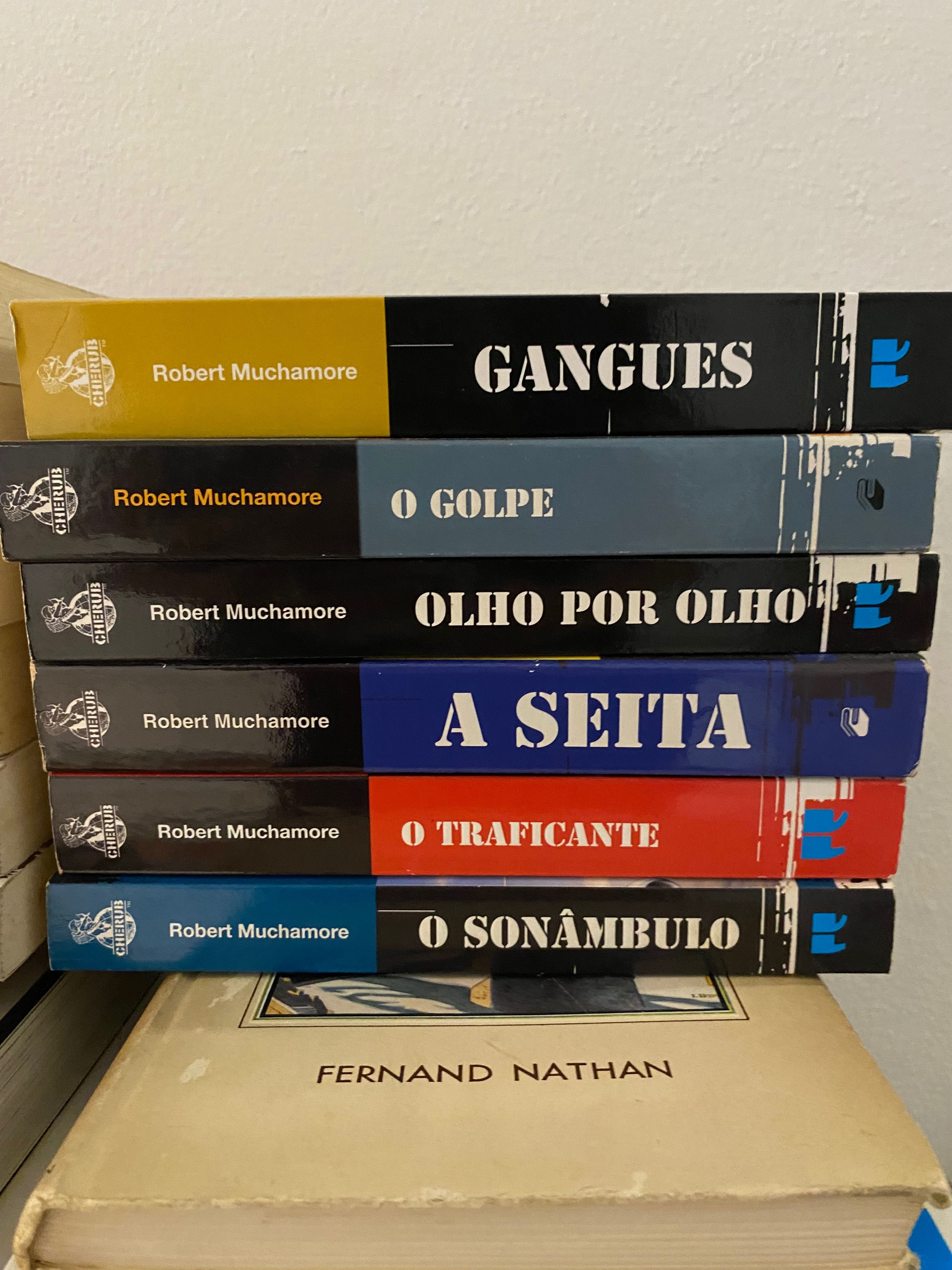 Vendo 11 livros de Robert Muchamore