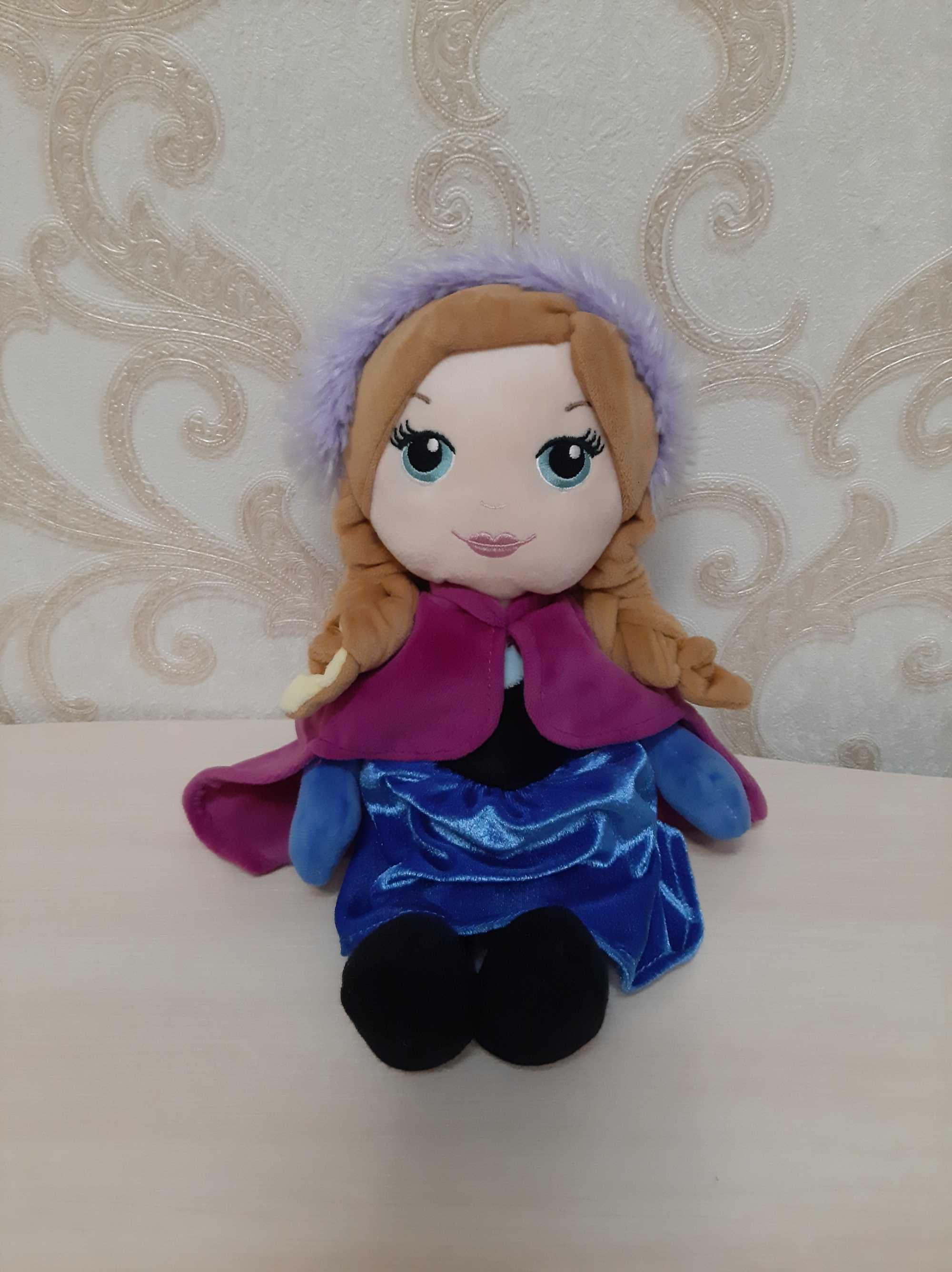 Мягкая игрушка кукла Анна из м/ф Холодное сердце Disney