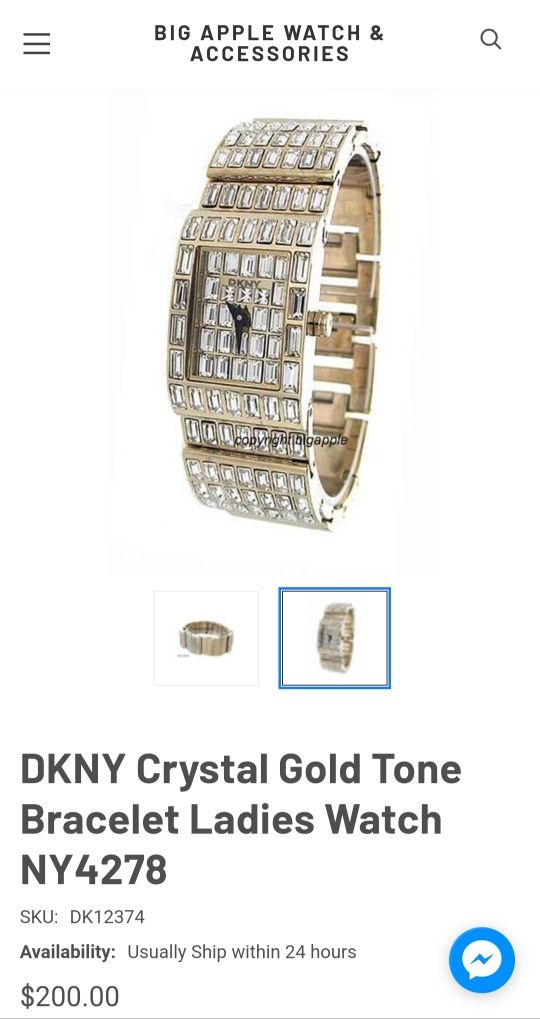 DKNY Donna Karan годинник