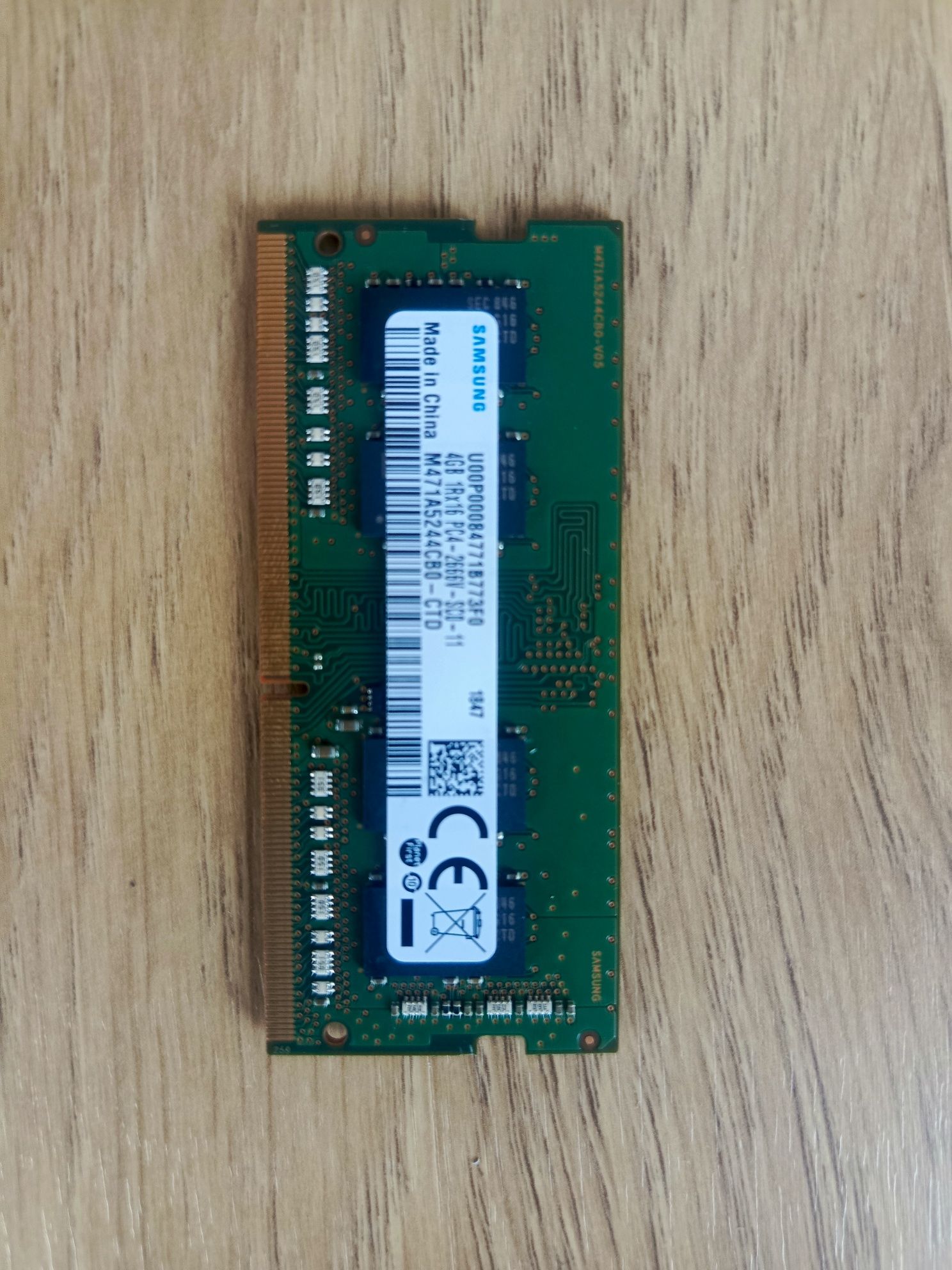Pamięć ram so-dimm ddr4 2x 4GB (8GB) Samsung 2666