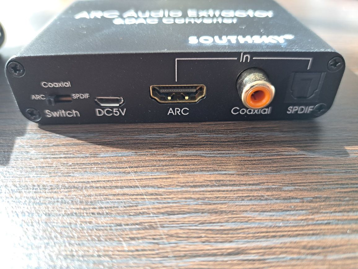 Przetwornik cyfrowo-analogowy Konwenter audio HDMI