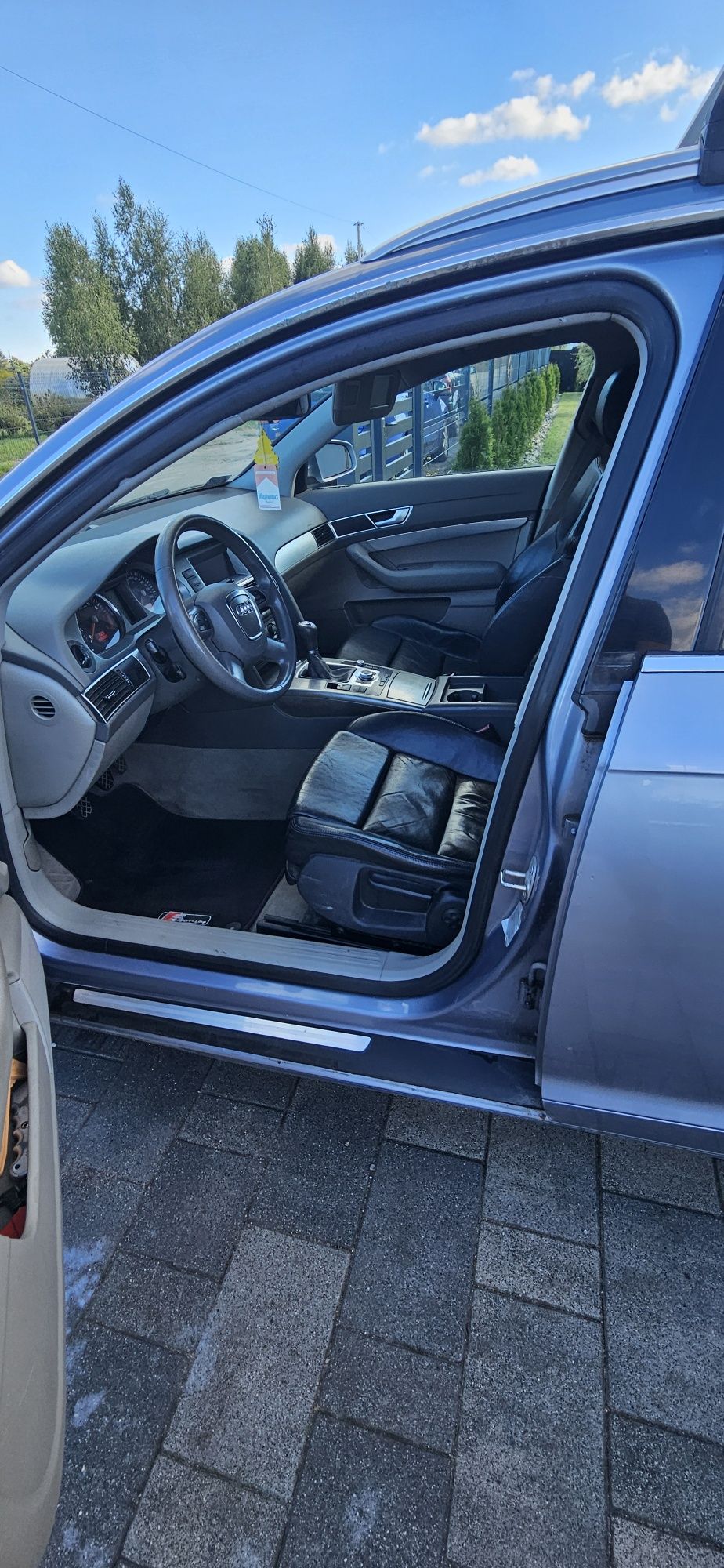 Audi A6 C6 Avanti Czarna Skóra Hak