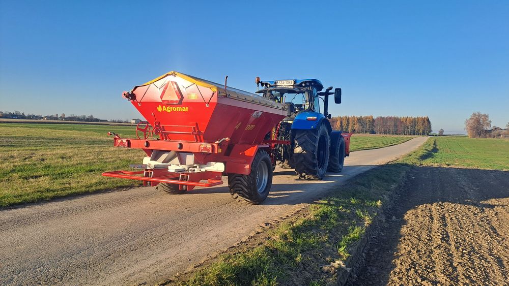 Usługa wapnowania pól