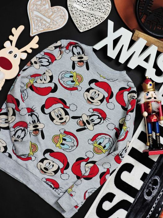 Disney - świąteczna bluza Mickey , Donald r 122/128