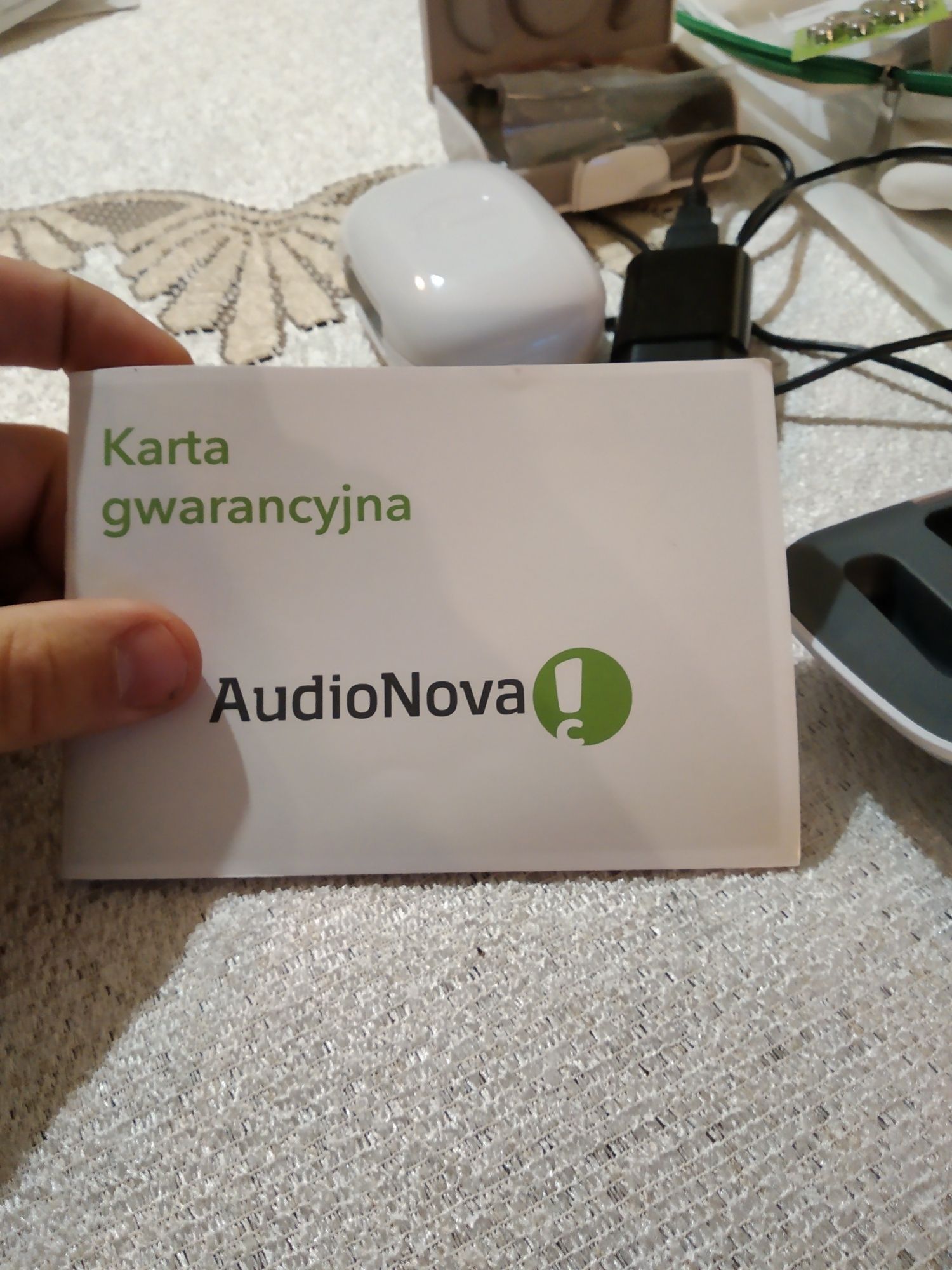 Aparat słuchowy AudioNova B3-R z gwarancją i wyposazeniem