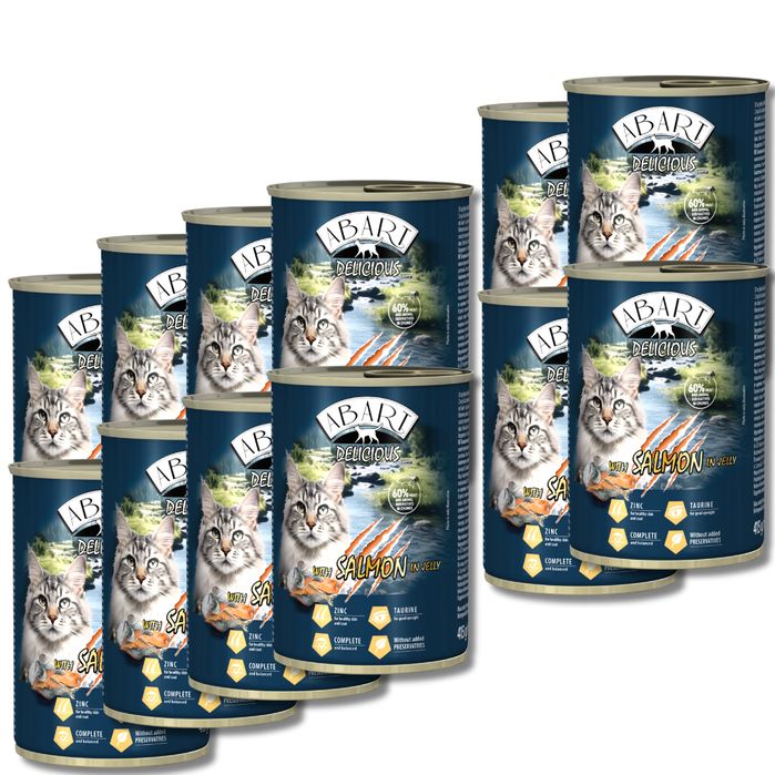 Abart Delicious dla kota 12x415g Łosoś w galaretce  3,99zł/szt