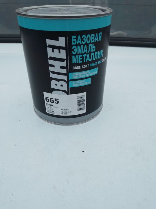 Эмаль базовая краска Mobihel космос 665