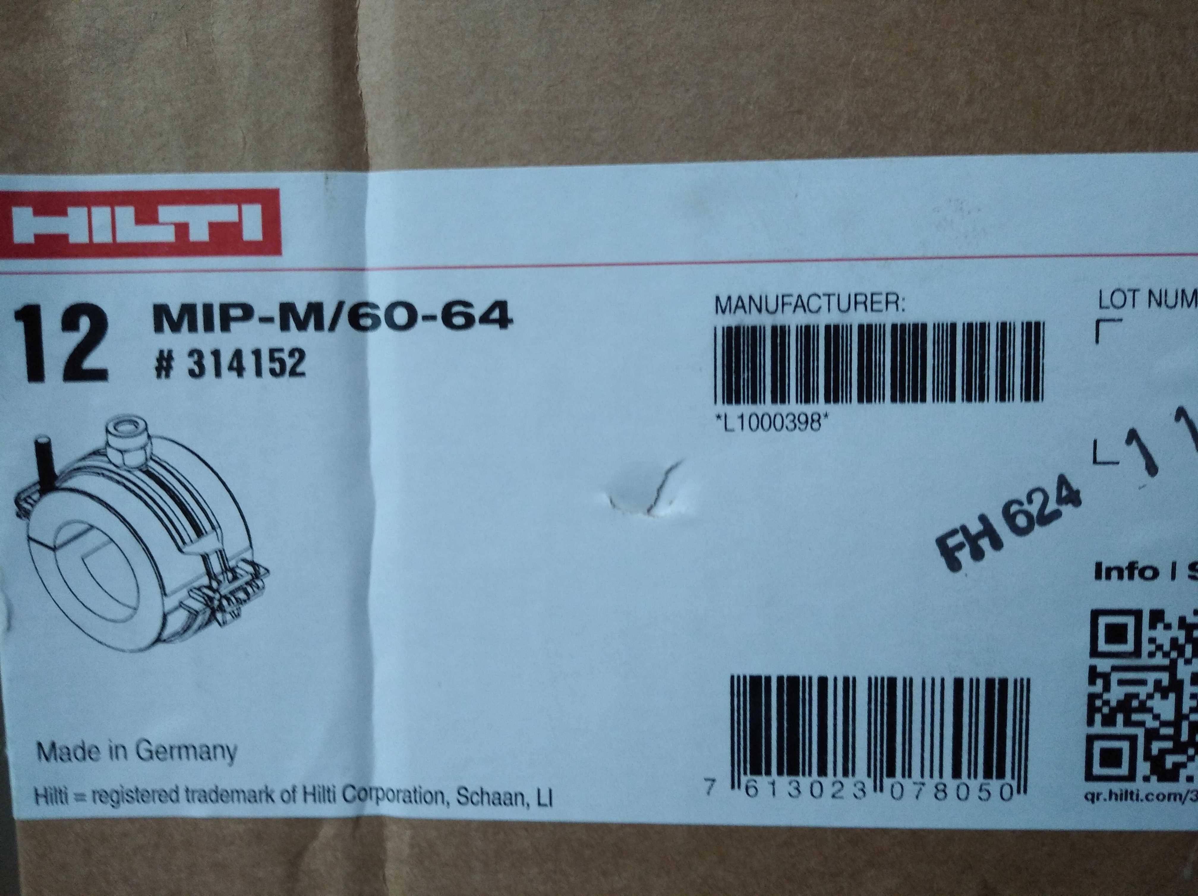 Obejma chłodnicza HILTI MIP-M/60-64(19)