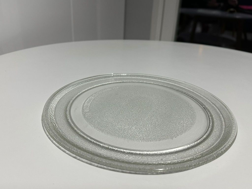 Talerz do mikrofali kuchenki mikrofalowej 24 cm