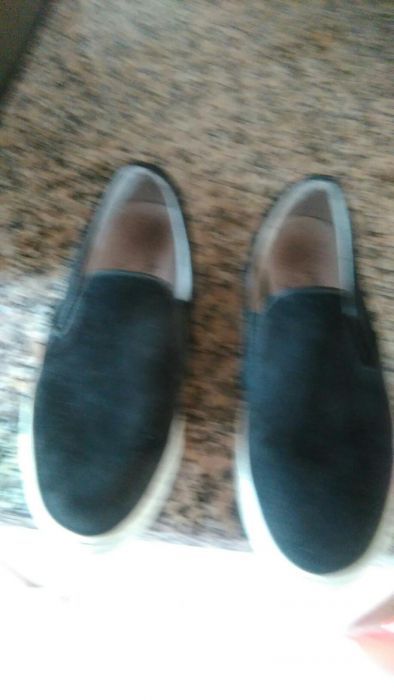 Sapatilhas em pele