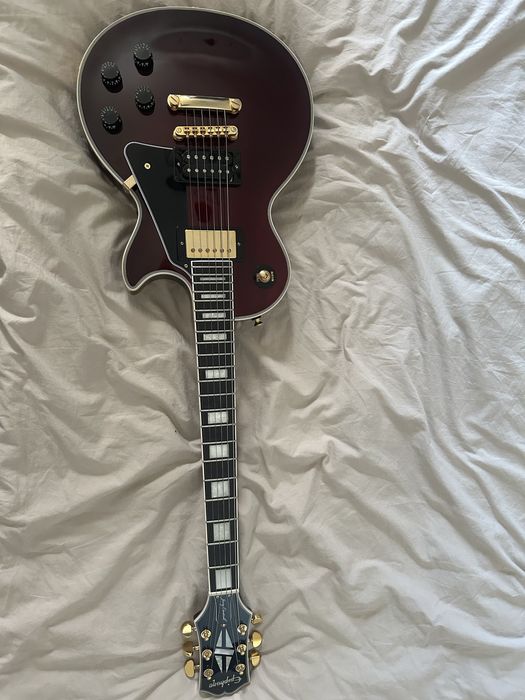 Gitara elektryczna Epiphone Les Paul Custom Jerry Cantrell Wino