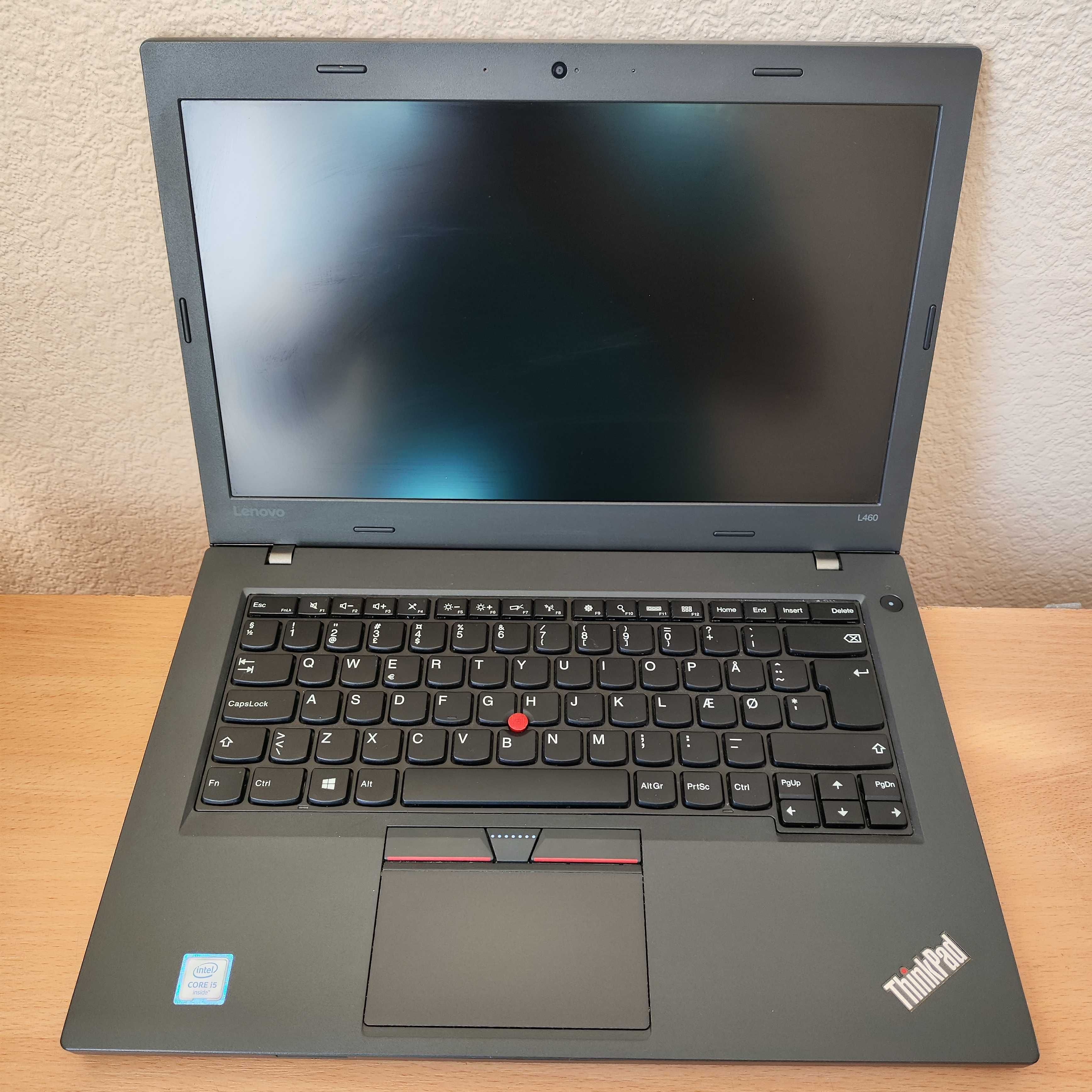 Ноутбук Lenovo Thinkpad L460 14"IPS/FullHD i5-6200u/8 Gb/SSD 128/HD520